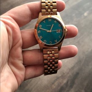 Marc Jacobs Blue Face Watch